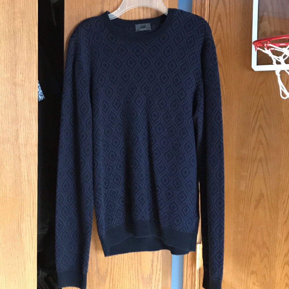 H&M Men's 100% Merino Wool Sweater. Size M